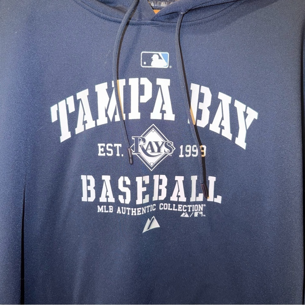 Vintage MLB Tampa Bay Rays Men’s XL Hoodie - Picture 2 of 5